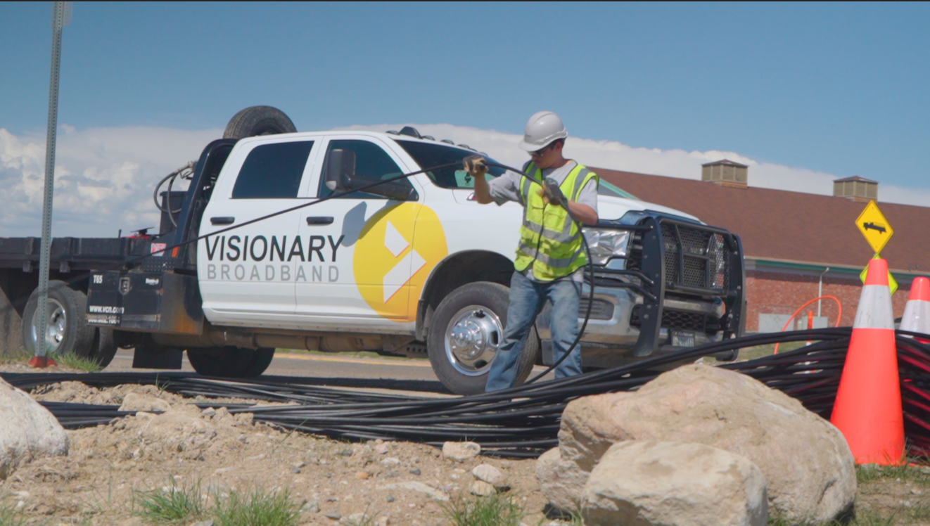 Featured image for “JULY 29, 2024 – Visionary Awarded $1.12M Grant in Casper, WY for Fiber Internet Project”